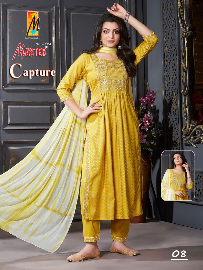 Master Capture Designer Salwar Suits Catalog
